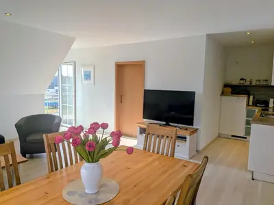 Küche/Küchenzeile in der Unterkunft Auszeit