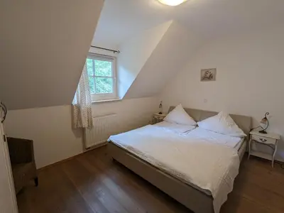 Ein Bett oder Betten in einem Zimmer der Unterkunft Zander