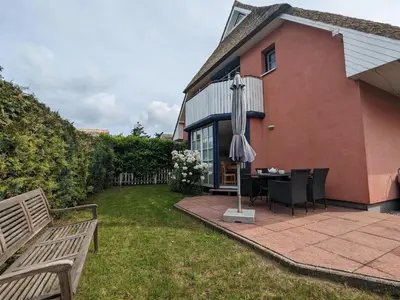 Ein Garten an der Unterkunft Bültensünn
