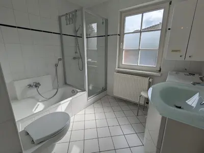 Ein Badezimmer in der Unterkunft Bültensünn