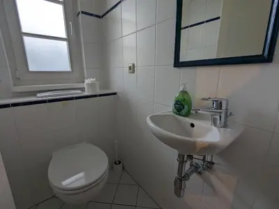 Ein Badezimmer in der Unterkunft Bültensünn