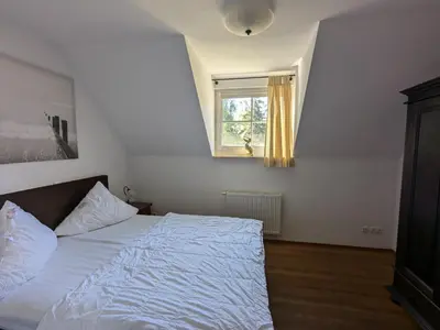 Ein Bett oder Betten in einem Zimmer der Unterkunft Bückling