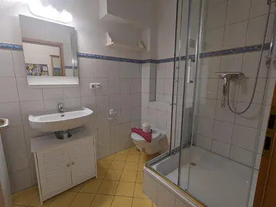 Ein Badezimmer in der Unterkunft Born 4 you
