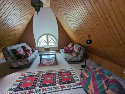 Ein Bett oder Betten in einem Zimmer der Unterkunft Sterntaler