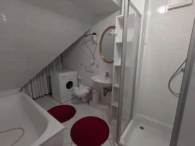 Ein Badezimmer in der Unterkunft Sterntaler