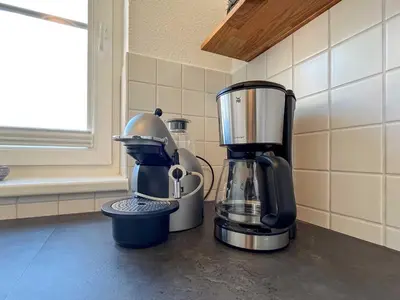 Kaffee-/Teezubehör in der Unterkunft Sonnenglück