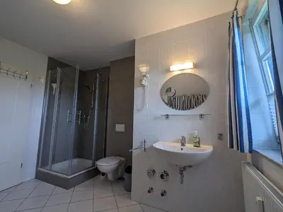 Ein Badezimmer in der Unterkunft Sommerwind