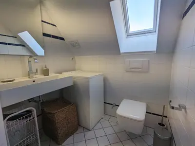 Ein Badezimmer in der Unterkunft Schwalbennest