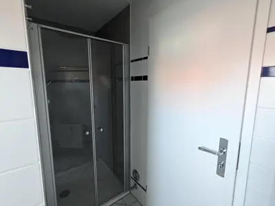 Ein Badezimmer in der Unterkunft Schwalbennest