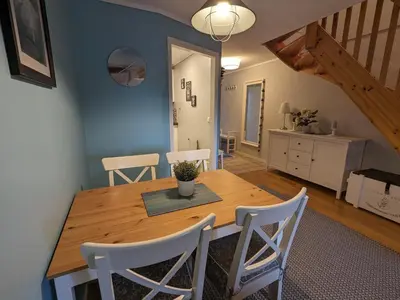Ein Sitzbereich in der Unterkunft Marla
