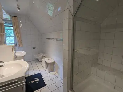 Ein Badezimmer in der Unterkunft Krischan