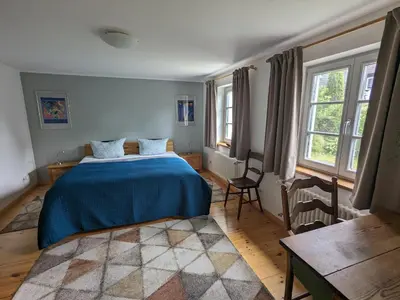 Ein Bett oder Betten in einem Zimmer der Unterkunft Chausseestraße - Boje