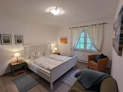 Ein Bett oder Betten in einem Zimmer der Unterkunft Holl Dörch