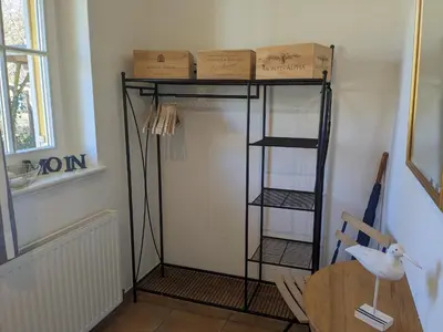 Ein Bett oder Betten in einem Zimmer der Unterkunft Haus Wikinger