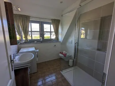Ein Badezimmer in der Unterkunft Haus Stoeckwiese