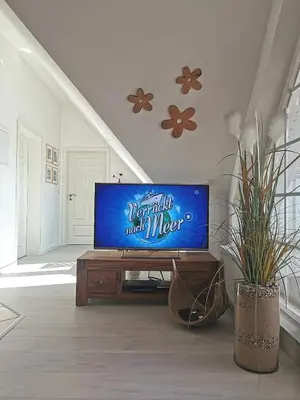 TV/Unterhaltungsangebot in der Unterkunft Sola Bona Wohnung 7