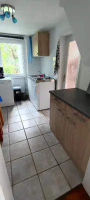 Küche/Küchenzeile in der Unterkunft Ferienhaus 1 Brodhagen