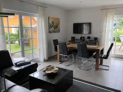 Grundriss der Unterkunft Holiday home in Prerow with swimming pool