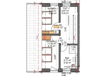 Grundriss der Unterkunft Holiday home in Zingst with swimming pool