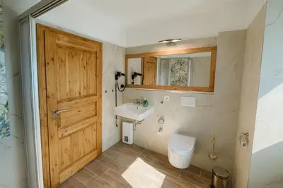 Ein Badezimmer in der Unterkunft Dünenlicht 32