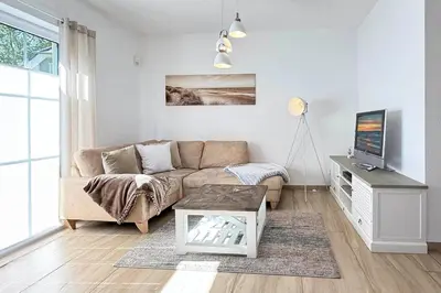 TV/Unterhaltungsangebot in der Unterkunft Strandkaten