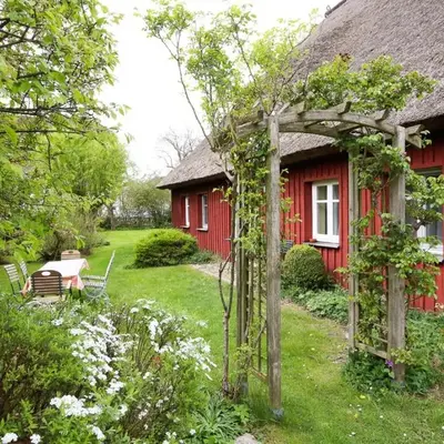 Historisches Bauernhaus Zingst Ferienwohnung Meuder-Tenne