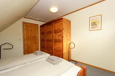 Ein Bett oder Betten in einem Zimmer der Unterkunft Haus Seehof