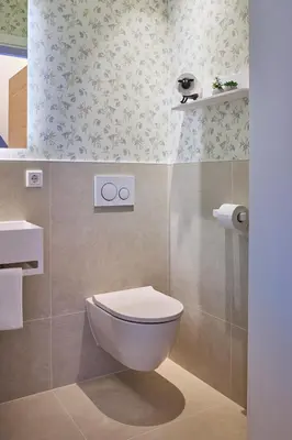 Ein Badezimmer in der Unterkunft Das Ferienhus – Mann & Fru - OG