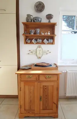 Küche/Küchenzeile in der Unterkunft Ferienhaus Krull - Gerhards Ferienwohnung
