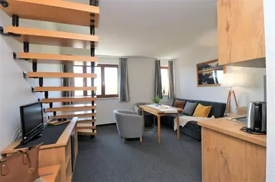 Küche/Küchenzeile in der Unterkunft Deutsches Haus Zimmer 32