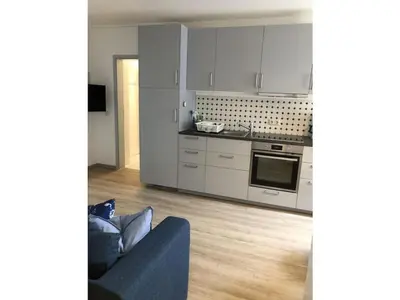 Küche/Küchenzeile in der Unterkunft Holiday apartment Ahrenshoop