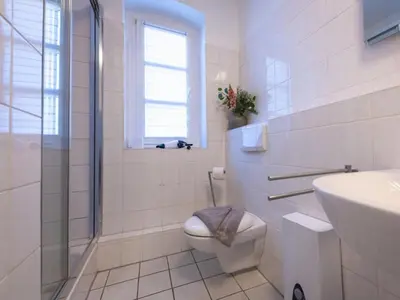 Ein Badezimmer in der Unterkunft Holiday apartment Ahrenshoop