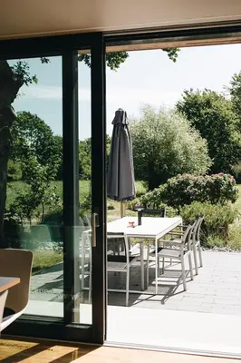 Ein Garten an der Unterkunft Ferienhaus Siegfried
