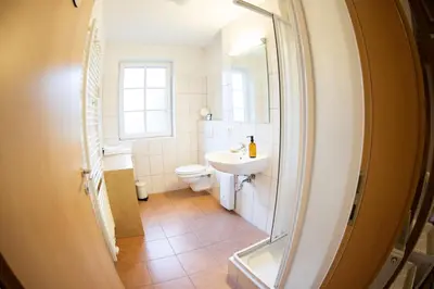 Ein Badezimmer in der Unterkunft Apartment in Prerow with terrace & close to the beach