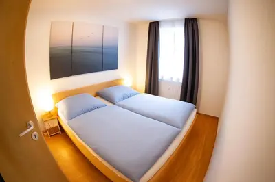 Ein Bett oder Betten in einem Zimmer der Unterkunft Apartment in Prerow with terrace & close to the beach