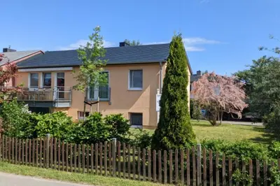 Ein Garten an der Unterkunft Haus Nordereck
