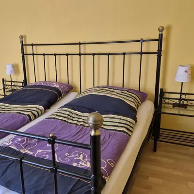 Ein Bett oder Betten in einem Zimmer der Unterkunft Haus Nordereck