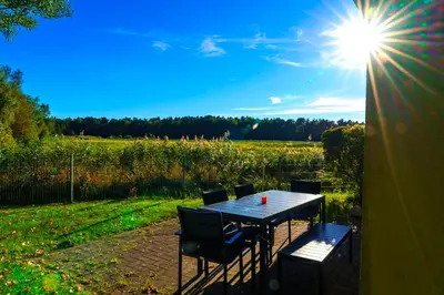 Naturlandschaft in der Nähe des Ferienhauses