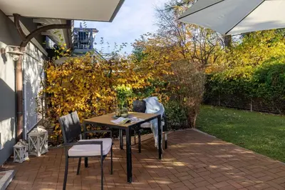 Ein Garten an der Unterkunft Whg Dynamique