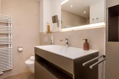 Ein Badezimmer in der Unterkunft Strandvilla Zingst-AP 16