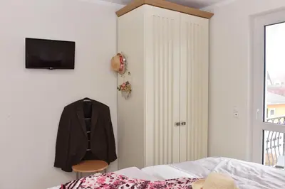 Ein Bett oder Betten in einem Zimmer der Unterkunft Whg 04 - Seeschwalbe