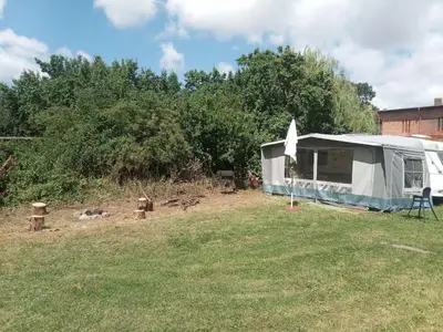 Ein Garten an der Unterkunft outerbanks cut