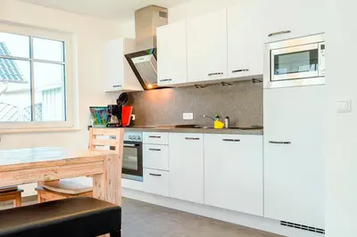 Küche/Küchenzeile in der Unterkunft Ferienhaus Nani