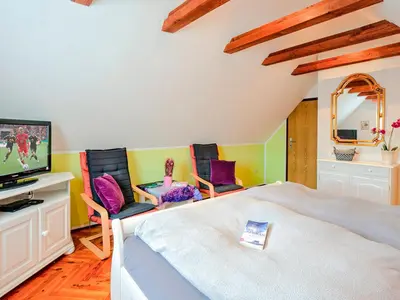 TV/Unterhaltungsangebot in der Unterkunft Ferienwohnung Palm