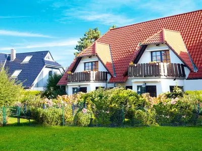 Ein Garten an der Unterkunft Fewo Wadler, Nr 2, Lindenstraße