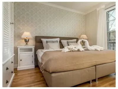 Ein Bett oder Betten in einem Zimmer der Unterkunft Villa Beach View 3