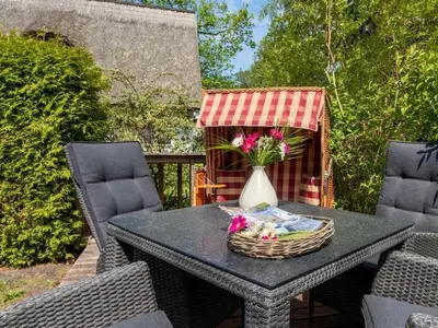 Ein Garten an der Unterkunft Baltic Sea Sounds Zingst