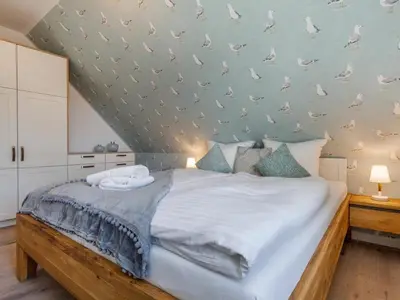 Ein Bett oder Betten in einem Zimmer der Unterkunft Dandelion - House Summer Meadow