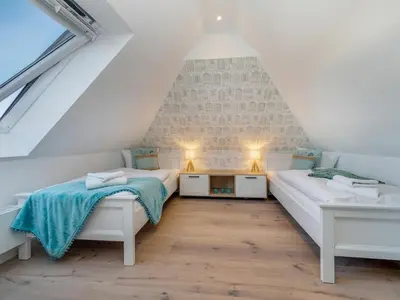 Ein Bett oder Betten in einem Zimmer der Unterkunft Dandelion - House Summer Meadow