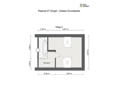Grundriss der Unterkunft House on the Beach 3